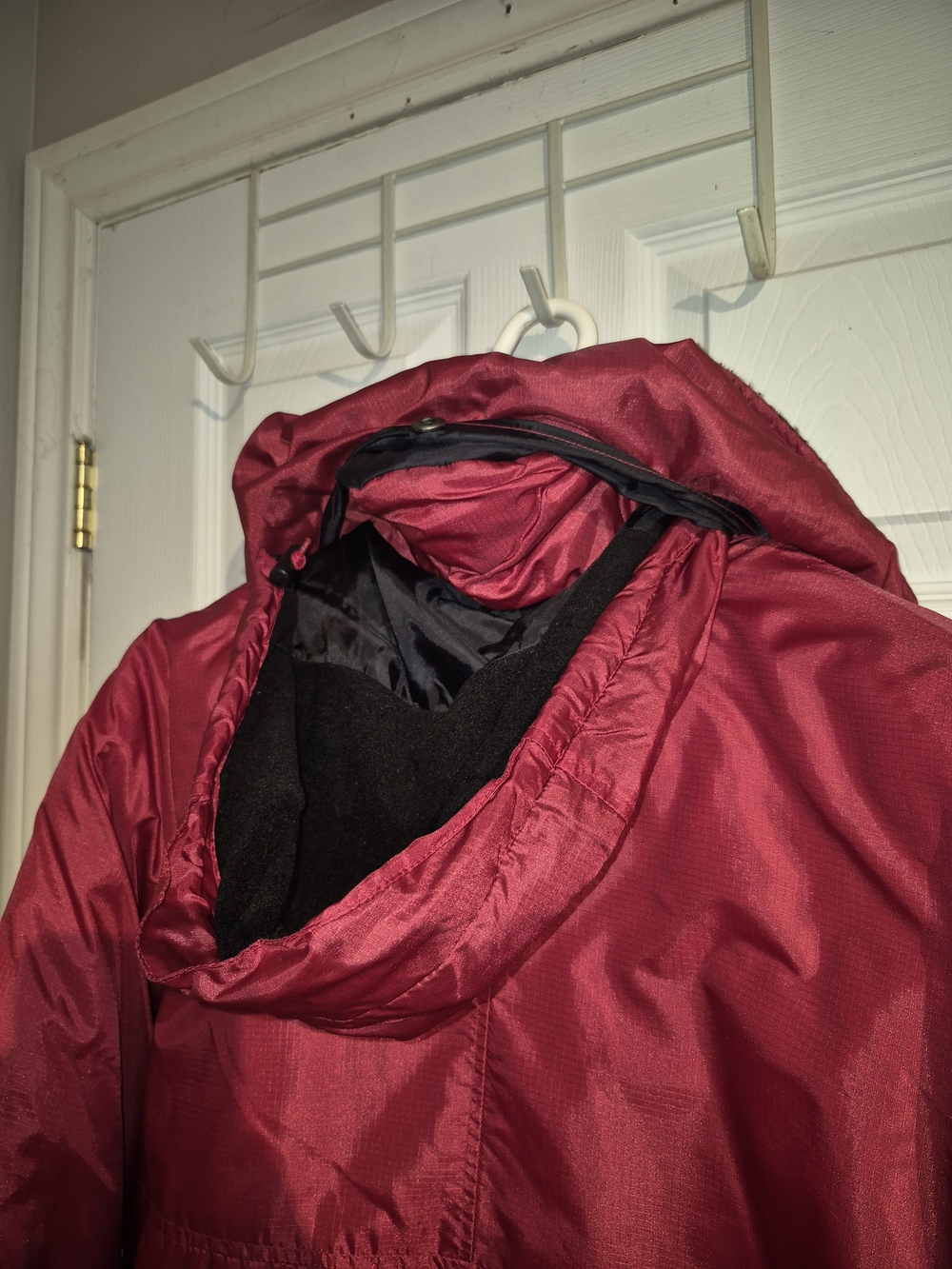 Vintage Red Parka Jacket - Picture 6 of 8